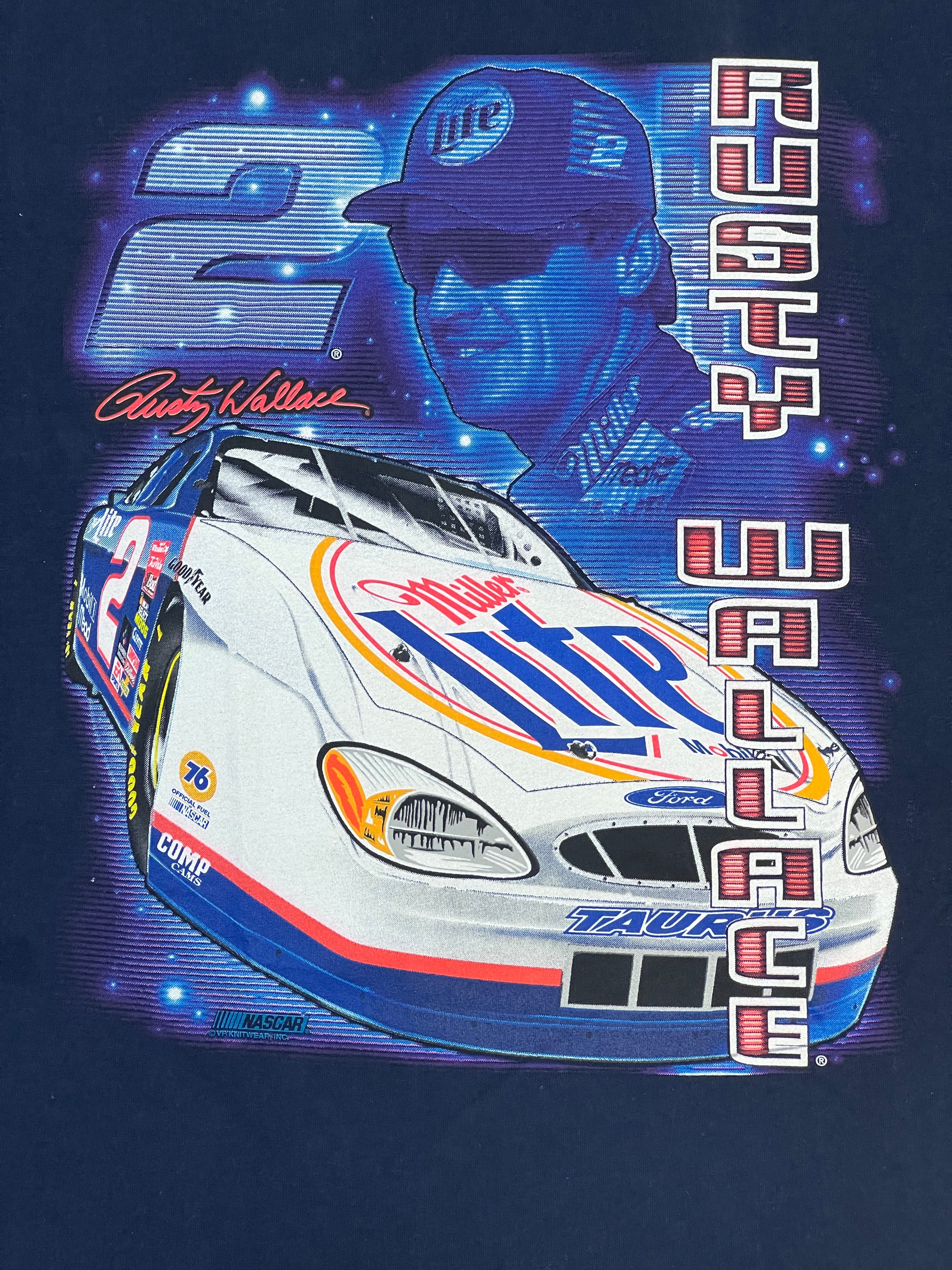 Read it, Rusty Wallace Miller, light, Chase Tee