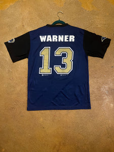 Vintage Sport Attack St. Louis Rams #13 Kurt Warner Jersey Sz. Large