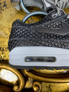 Rare Women's Air Max 1 Premium "Reptile Metallic Pewter"