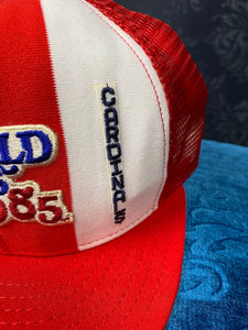 Vintage 1985 Cardinals "85 World Series" Snapback Trucker hat New
